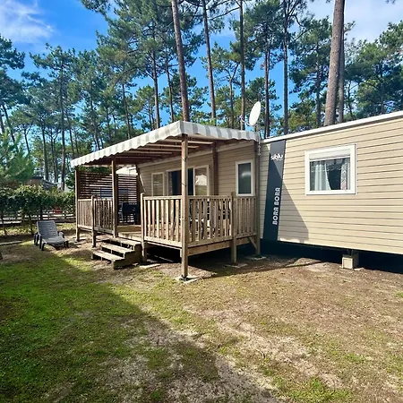 Les Dunes D'ezc - Mobil-home Familial 6-8 Personnes, 3 Confort Premium Dans Un 4 Etoiles Saint-Julien-en-Born
