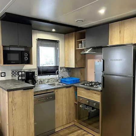 Les Dunes D'ezc - Mobil-home Familial 6-8 Personnes, 3 Confort Premium Dans Un 4 Etoiles