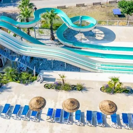 Campingplads Les Dunes D'ezc - Mobil-home Familial 6-8 Personnes, 3 Confort Premium Dans Un 4 Etoiles Saint-Julien-en-Born
