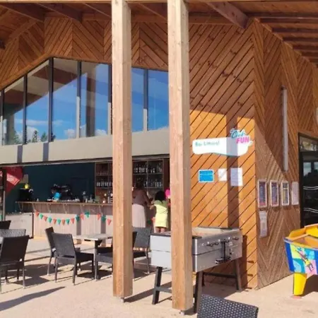 Campingplads Les Dunes D'ezc - Mobil-home Familial 6-8 Personnes, 3 Confort Premium Dans Un 4 Etoiles Saint-Julien-en-Born
