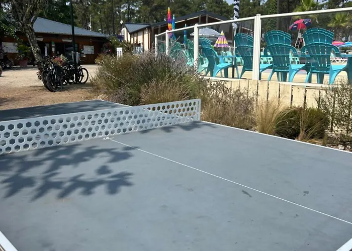 Campingplatz Les Dunes D'ezc - Mobil-home Familial 6-8 Personnes, 3 Confort Premium Dans Un 4 Etoiles