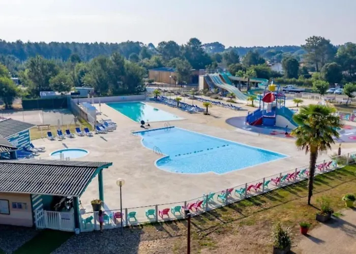 Les Dunes D'ezc - Mobil-home Familial 6-8 Personnes, 3 Confort Premium Dans Un 4 Etoiles * Saint-Julien-en-Born
