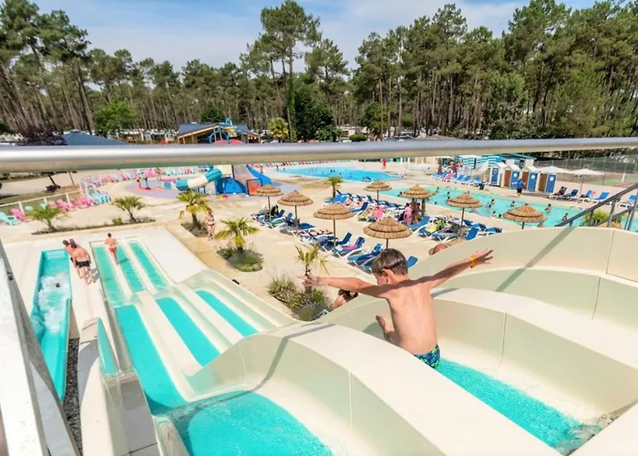 Les Dunes D'ezc - Mobil-home Familial 6-8 Personnes, 3 Confort Premium Dans Un 4 Etoiles Saint-Julien-en-Born